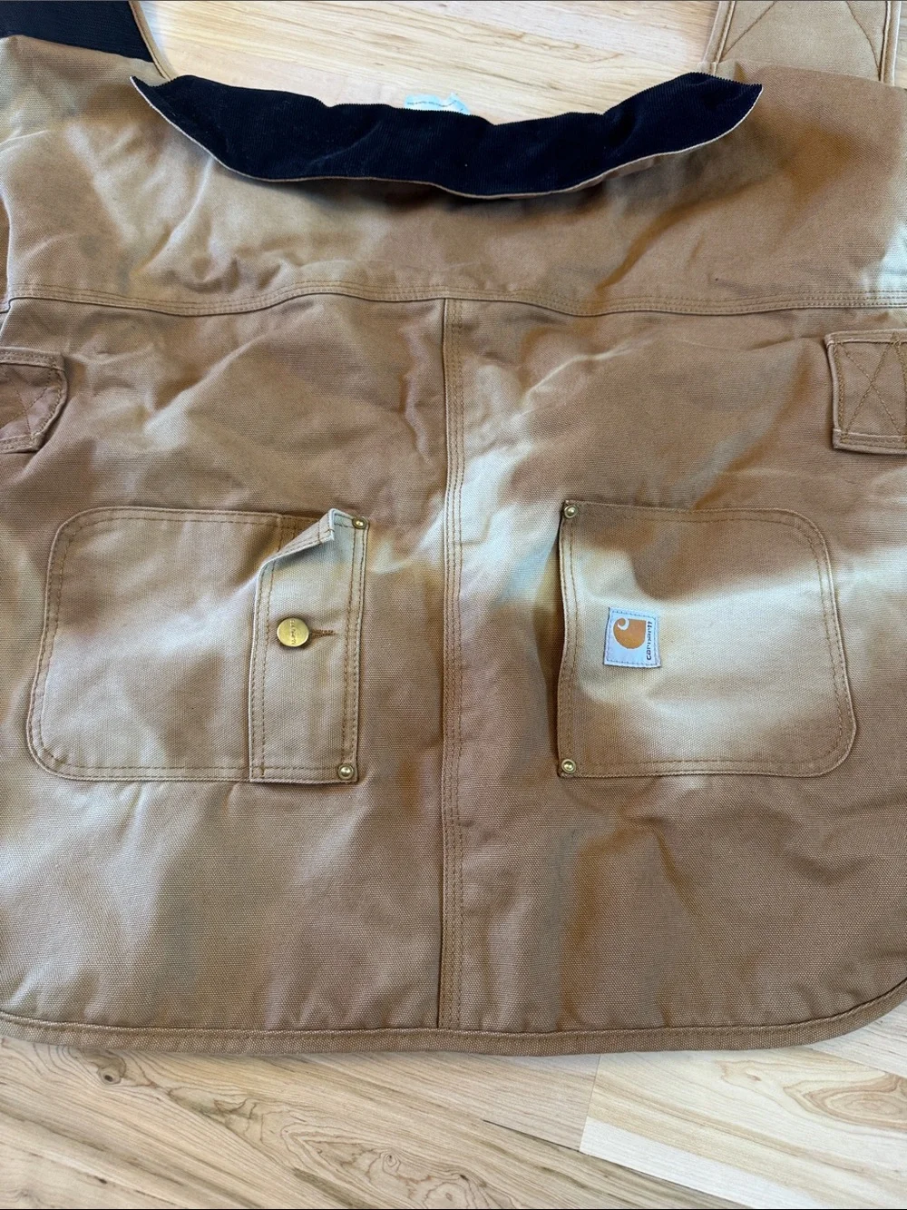 Carhartt Firm Duck Insulated Dog Chore Coat-Distressed Fade-XL